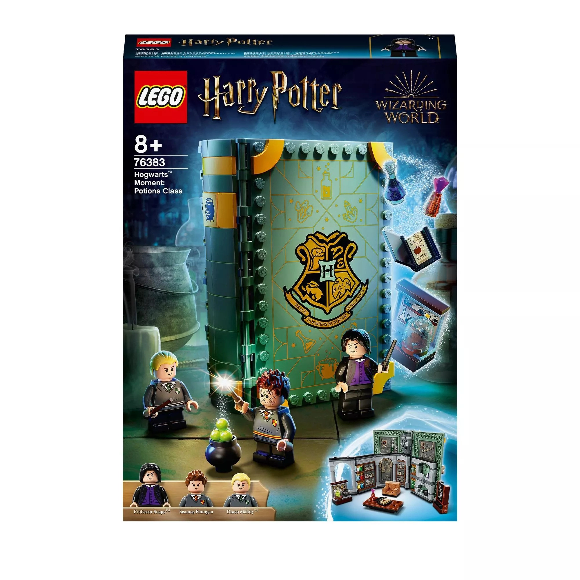 LEGO Original Harry Potter TM Momento Hogwarts: Clases de Transfiguración 76382, Pociones 76383, y Encantamientos 76385 Juguete