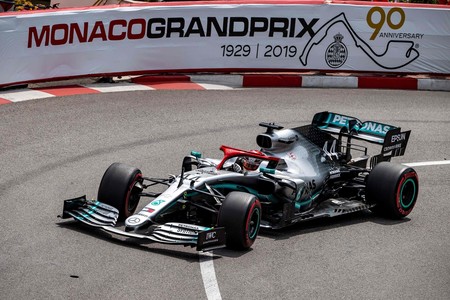 Hamilton Monaco F1 2019