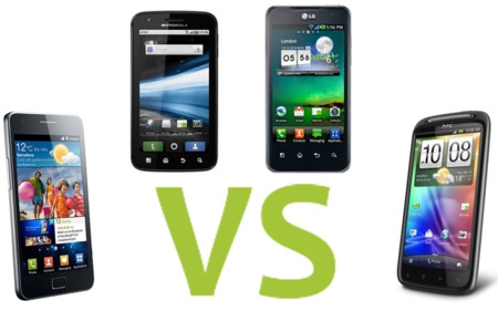 Comparamos los principales móviles Android con procesador doble núcleo