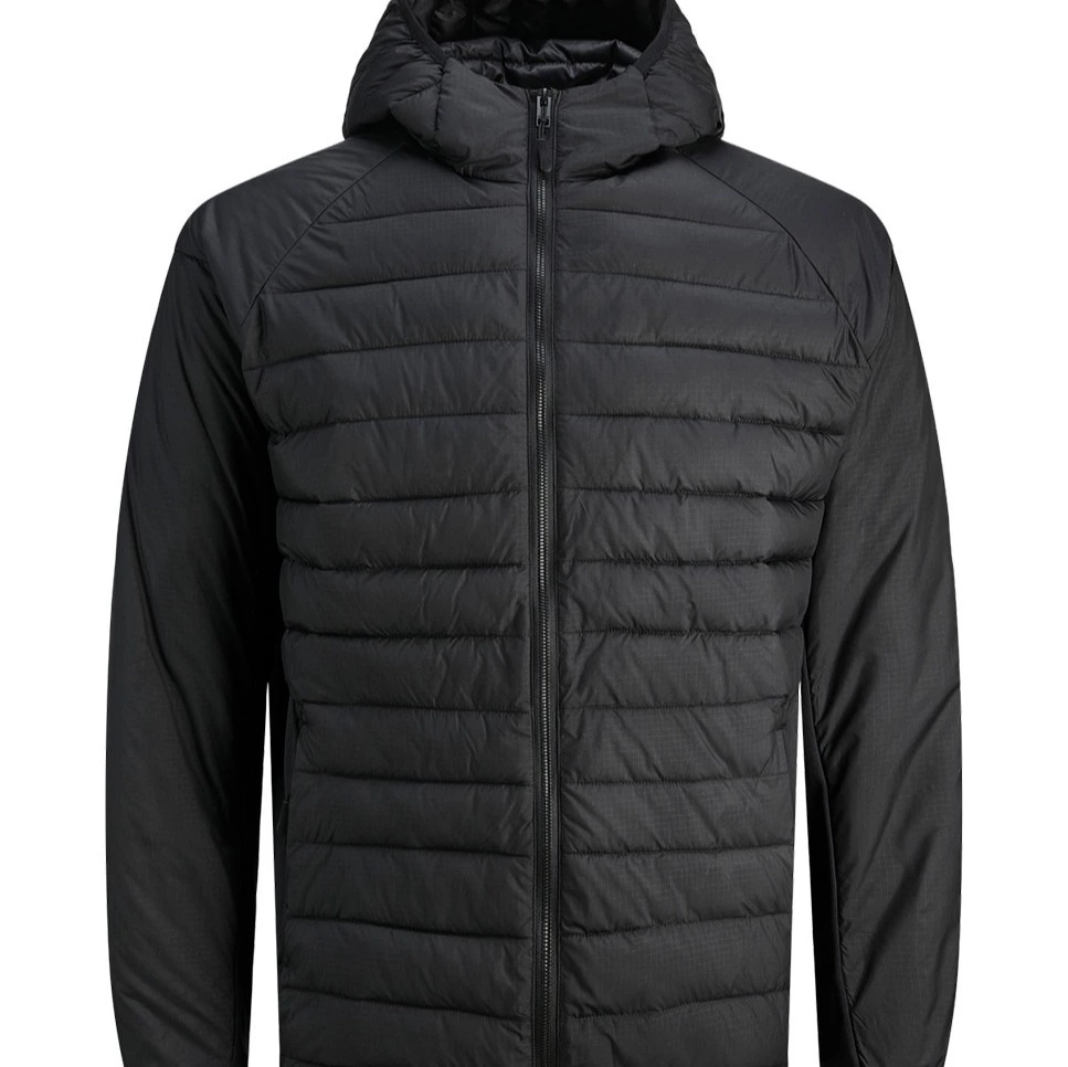 Chaqueta acolchada con cierre con cremallera de hombre