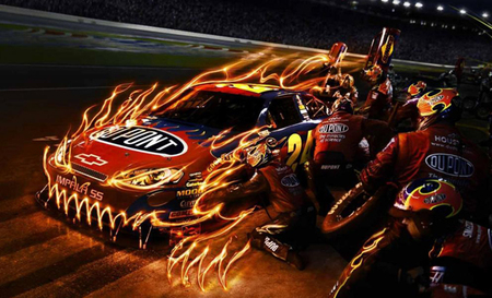 Vive un pit-stop de la NASCAR en primera persona