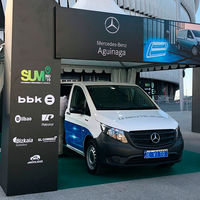 La furgoneta eléctrica Mercedes-Benz eVito, con una autonomía de hasta 150 km, llegará a España en verano