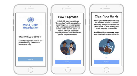 La Organización Mundial de la Salud prepara una app oficial para iOS y Android con consejos e información sobre el COVID-19