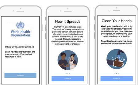 La Organización Mundial de la Salud prepara una app oficial para iOS y Android con consejos e información sobre el COVID-19