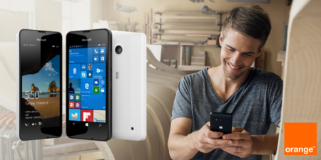 Precios Microsoft Lumia 550 con Orange y comparativa con Vodafone y Yoigo