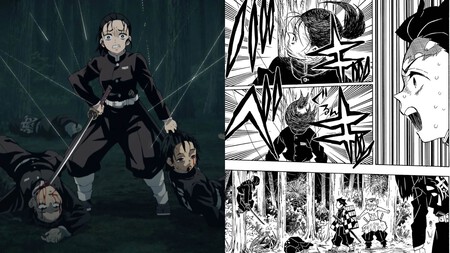 Momentos Violentos Manga Demon Slayer