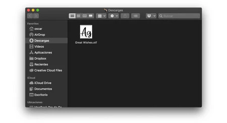Mac にインストールするタイポグラフィ