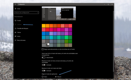 Activar Tema Oscuro Windows 10