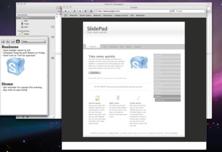 Slide Pad, anotaciones rápidas en el lateral de la pantalla