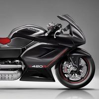 Así suena la MTT 420R, una moto atroz con turbina de helicóptero que promete 420 cv y 420 km/h