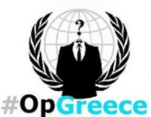 #Opgreece, Anonymous desata su potencial contra los recortes y la corrupción en Grecia