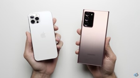 El iPhone 12 bate al Note 20 Ultra de Samsung con la mitad de RAM en un test de velocidad