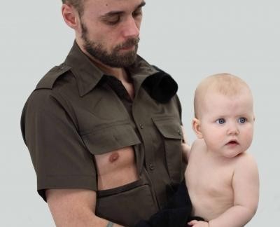 Camisa paternal Man: Milk