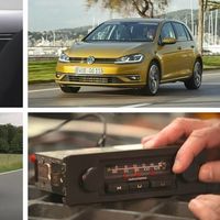 Dos ruedas y tres botones: así era la radio del Golf de primera generación, así es la actual