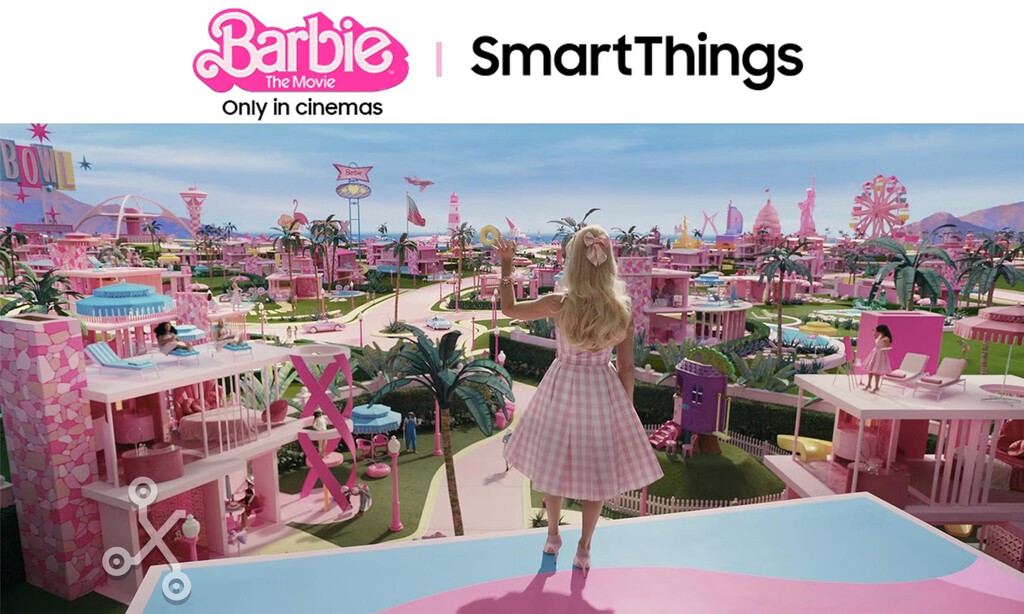 Samsung se viste de rosa para integrar su app Smart Things en la casa de ensueño de Barbie 