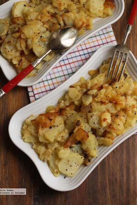 Patatas a la lionesa, receta