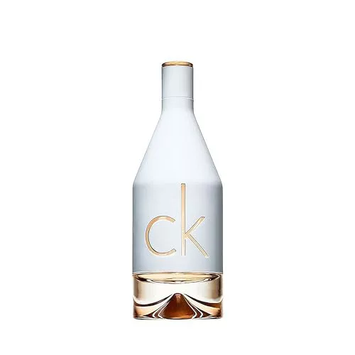 CALVIN KLEIN CK IN2U Eau de Toilette para mujer | Fragancia femenina cítrica y floral con notas de bergamota y cedro rojo| Larga duración 150 ml