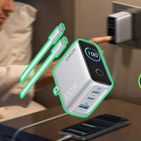 Anker remata poderoso cargador de 100W con 40% de descuento: tiene pantalla inteligente