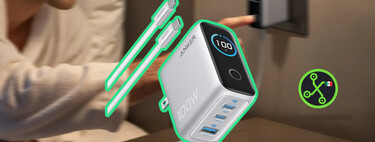 Este cargador de Anker es tan poderoso que incluso es compatible con laptops: hoy está en casi mitad de precio