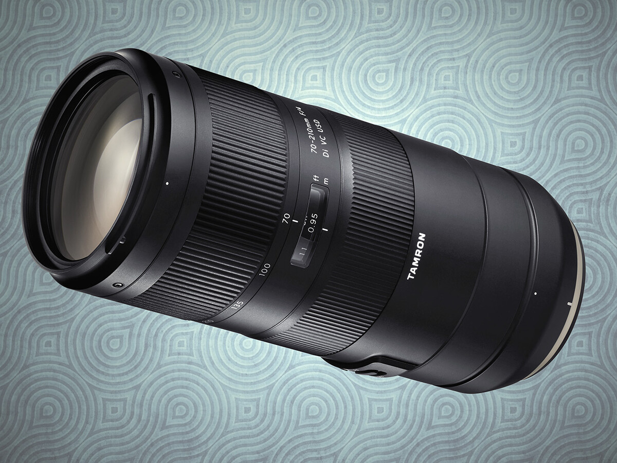 TAMRON 70-210mm F4 DI VC USD Nikon Fマウント Tamron 70-210mm F/4 Di VC USD, telezoom para cámaras FF Canon y Nikon