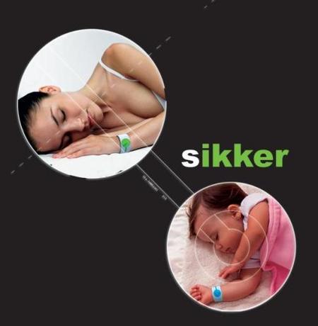 Sikker, una pulsera para controlar al bebé cuando duerme
