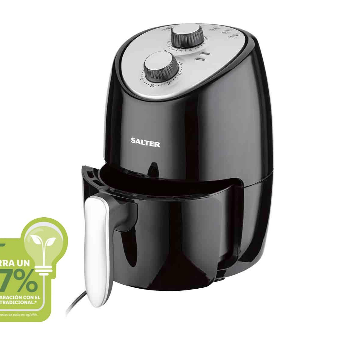 Salter ® Freidora de aire 2 L 1000 W