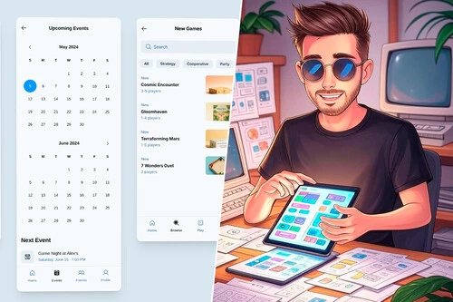 Google Stitch Diseño Apps