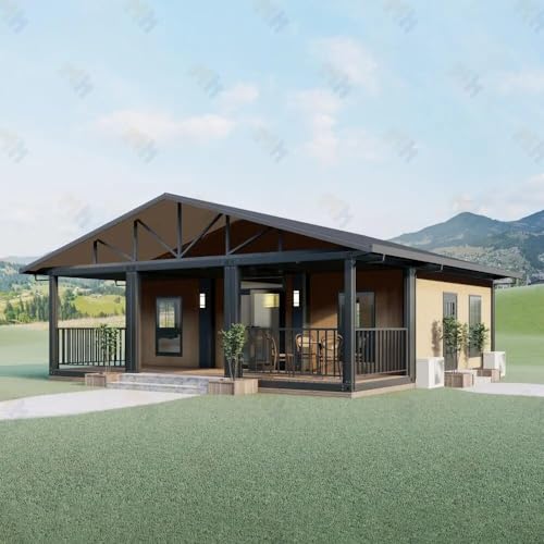 Villa de lujo extraíble, casa portátil, casas prefabricadas, casa contenedor, restaurante, bar, hotel, almacén, hospital, apartamento, oficina, escuela, dormitorio