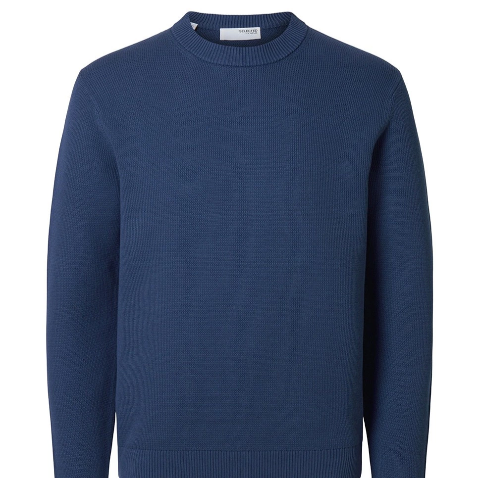 Jersey de hombre 100% algodón orgánico Selected