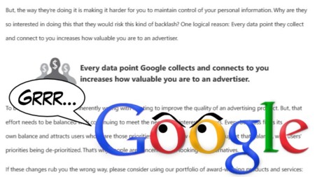 Google responde a Microsoft enumerando "mitos" y "hechos"