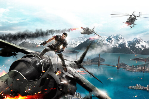 Por poco más de 1 euro tienes un mundo abierto de 1.035 kilómetros cuadrados centrado en explotar cosas y "hacer el cabra": Just Cause 2