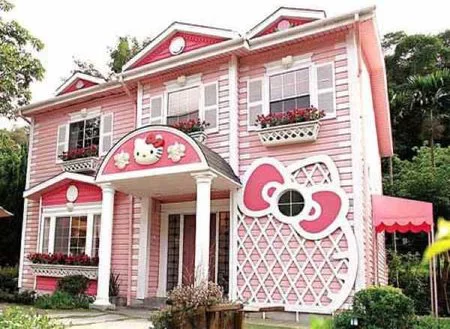 Puertas abiertas: una casa Hello Kitty
