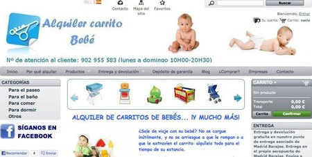 Alquiler de carritos y otros artículos para bebé, una práctica solución para viajes