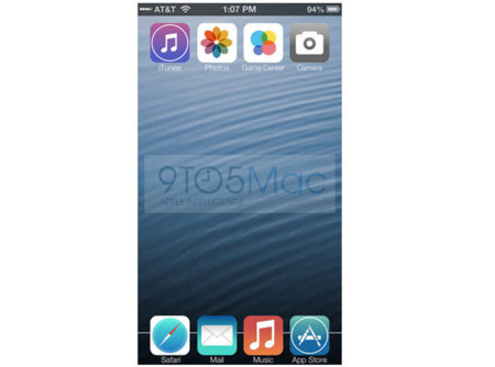 Este podría ser el aspecto de iOS 7
