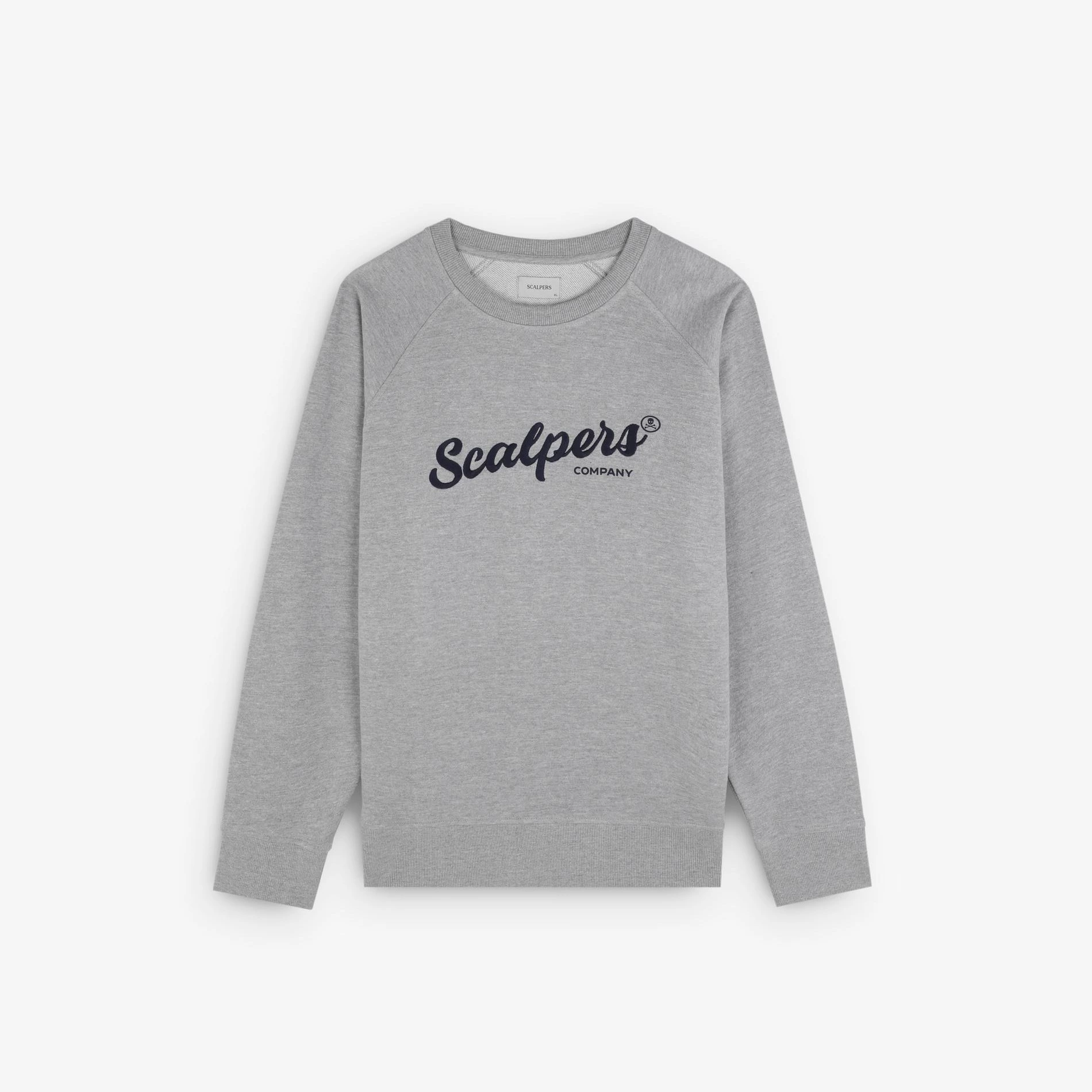 Sudadera de hombre de algodón con estampado delantero