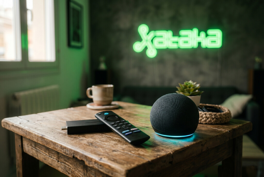 Convertir un Echo en altavoz para el Fire TV es muy fácil: así lo he configurado paso a paso