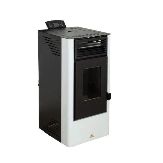 Estufa de pellet WATT 9 kW blanco
