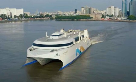 China Zorilla el ferry eléctrico más grande del mundo