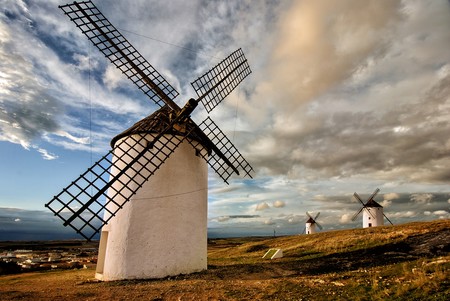 La ruta de los molinos de Castilla-La Mancha