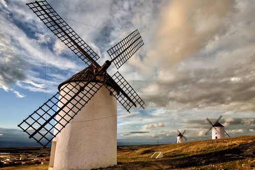 La ruta de los molinos de Castilla-La Mancha