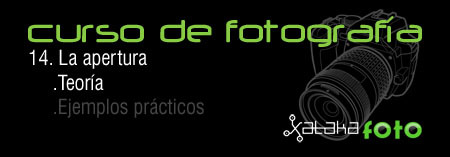 Curso de Fotografía: 14. La apertura. Teoría