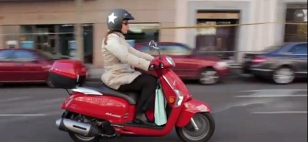 Scooter con bolsas