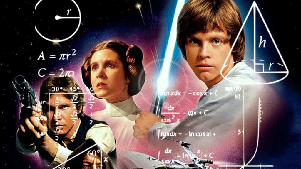 Escribiendo con un lápiz estas fórmulas matemáticas escucharás las canciones más icónicas de Star Wars 