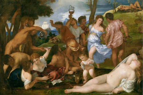 Bacanal de Tiziano