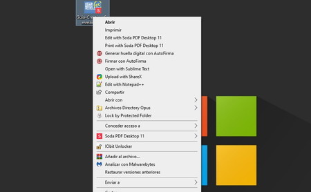 Cuatro programas gratuitos que nos permitirán eliminar elementos del menú contextual de Windows