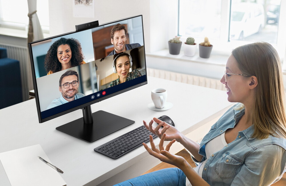 Samsung anuncia el Webcam Monitor S4, un nuevo monitor con webcam retráctil e integrada y certificado para Windows Hello