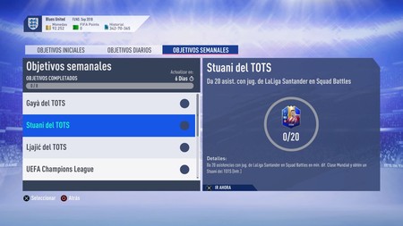 Guía FIFA 19. TOTS: el Equipo de la Temporada. Todas las 