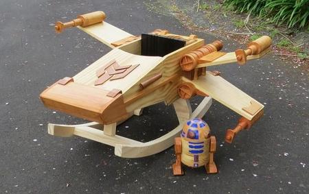 Rocking Ride In Spaceship By Steveswoodentoys D83y48y