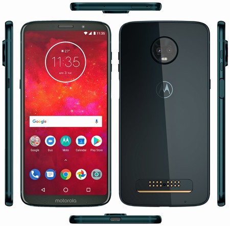 El Moto Z3 Play aparece en una imagen de prensa filtrada confirmando la cámara dual y la pantalla 18:9