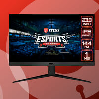 Este monitor gaming de MSI es perfecto para el ámbito competitivo: Full HD, 144Hz y FreeSync por menos de 200 euros en MediaMarkt